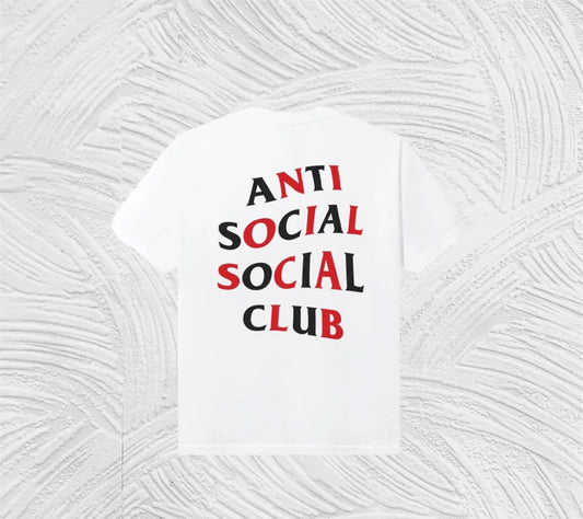 🔴⚫️Anti Social Social Club Enrolled Tee 'White'