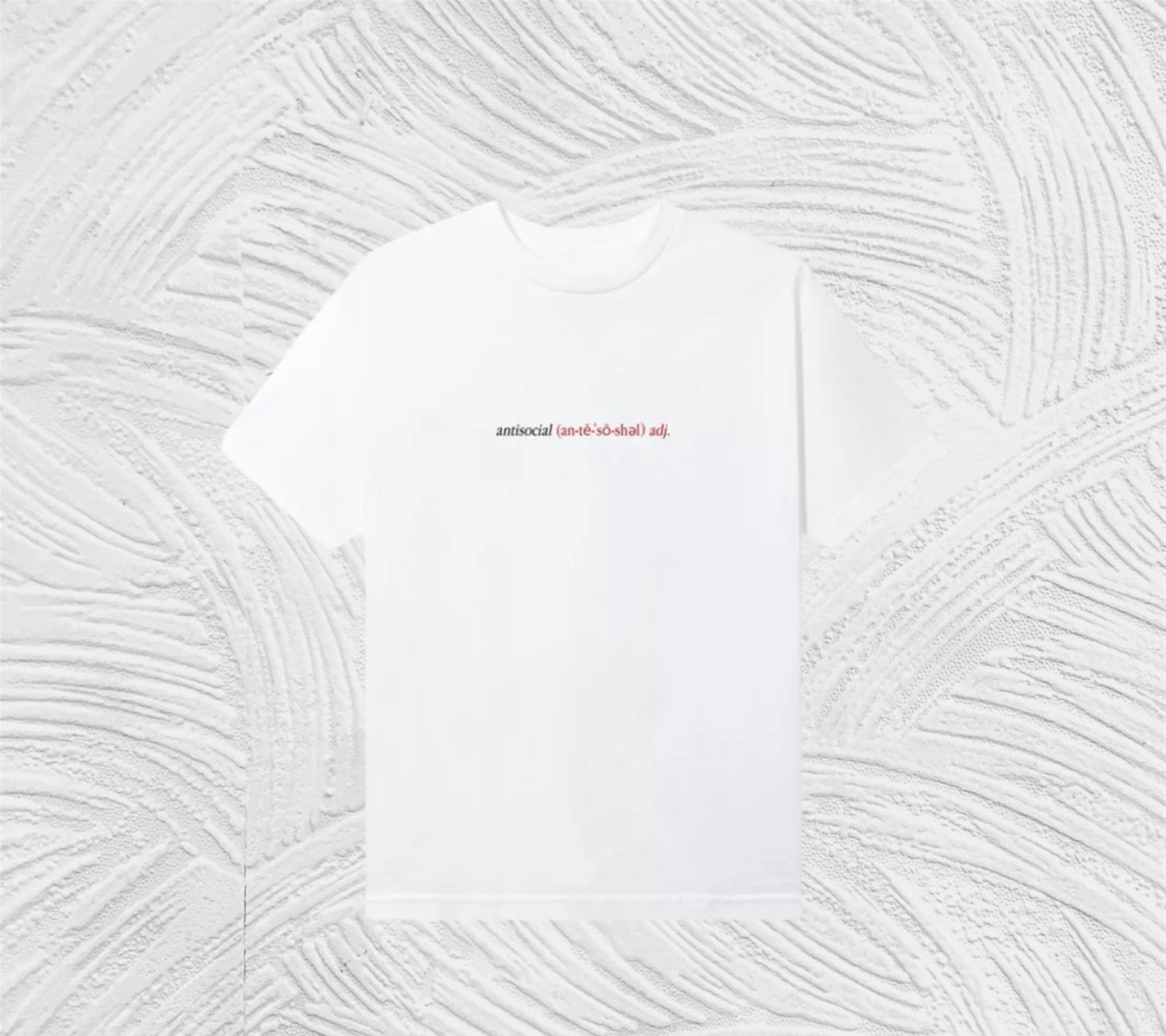 🔴⚫️Anti Social Social Club Enrolled Tee 'White'