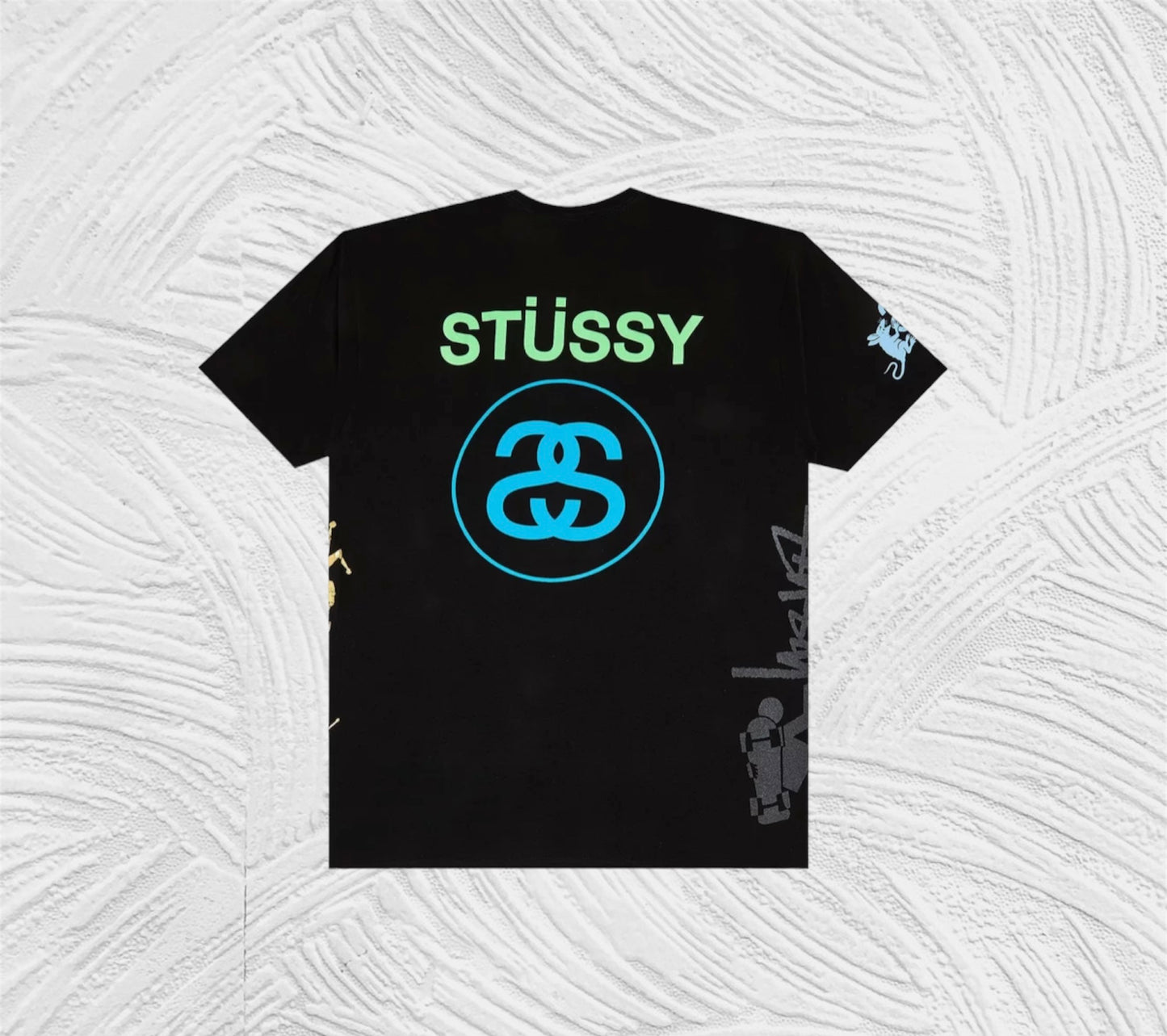 ❄️Stussy Script Tee 'Black'