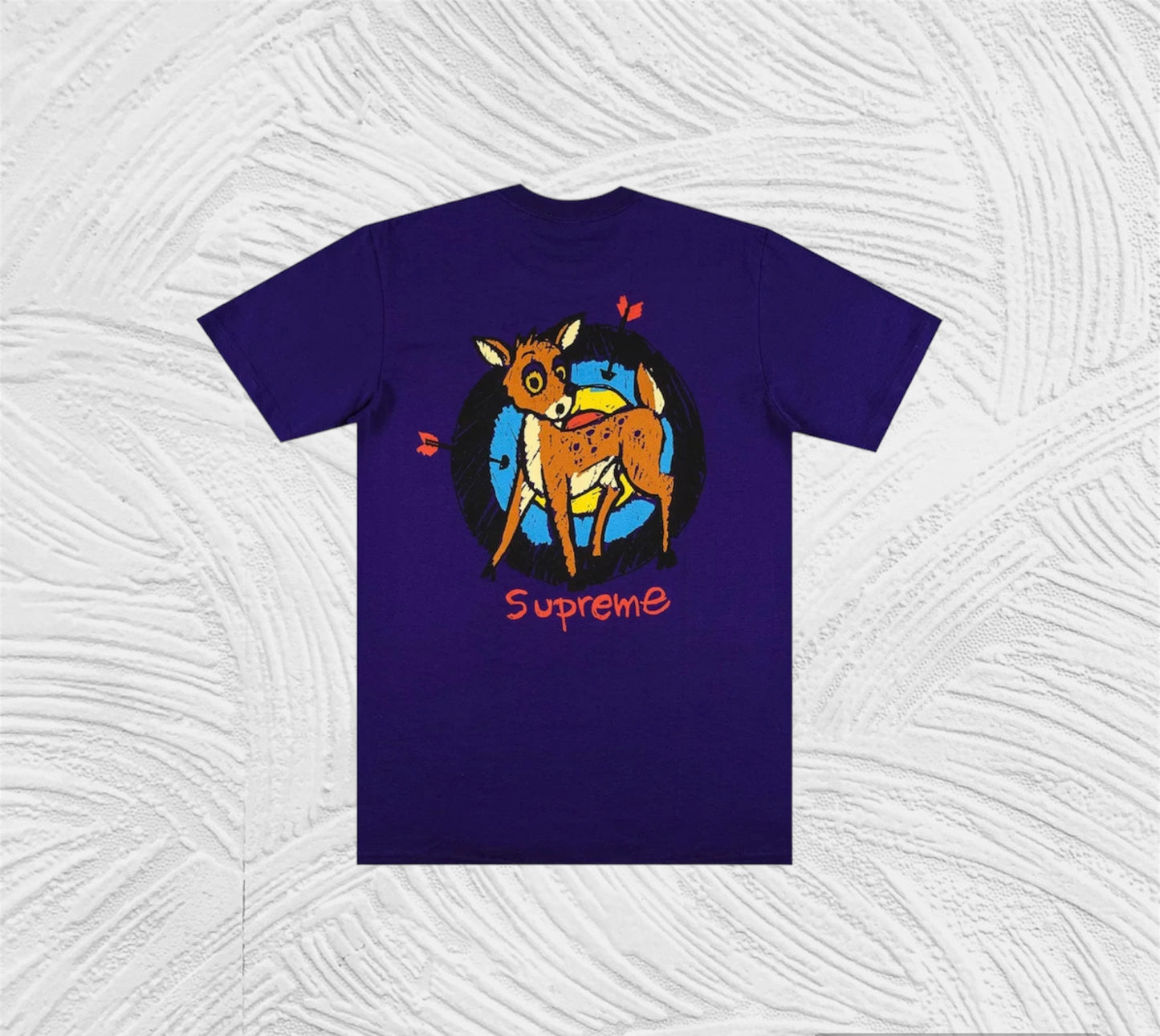 🦌Supreme Deer Tee 'Purple'